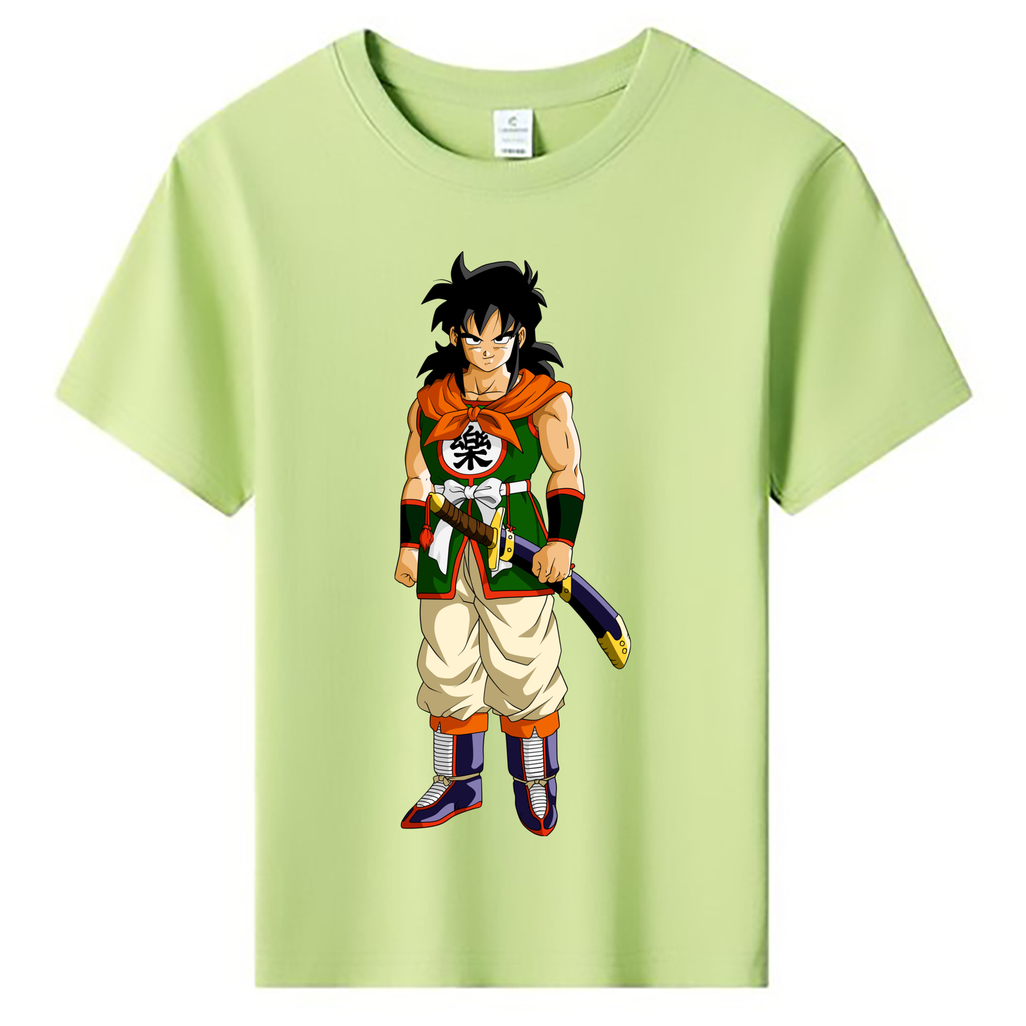 （画像用） ドラゴンボール ヤムチャ DRAGON BALL Yamcha 綿100％キッズTシャツ（フロントプリント）